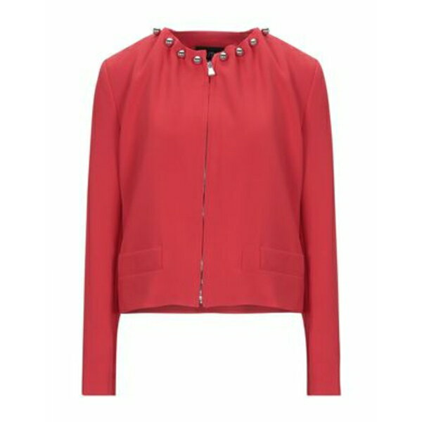 【送料無料】 モスキーノ レディース ジャケット＆ブルゾン アウター Blazers Red
