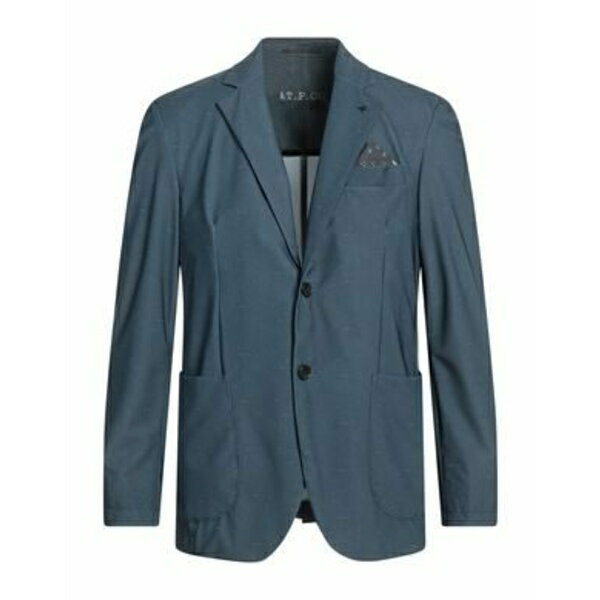 【送料無料】 アティピコ メンズ ジャケット&ブルゾン アウター Blazers Blue