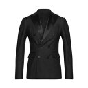 【送料無料】 ディースクエアード メンズ ジャケット&ブルゾン アウター Blazers Black