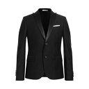 【送料無料】 ダニエレ アレッサンドリー二 メンズ ジャケット&ブルゾン アウター Blazers Black(4)