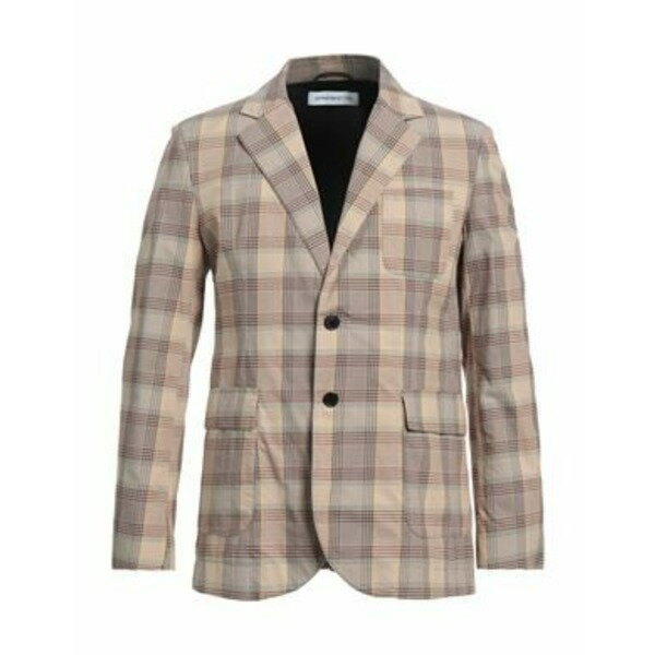 【送料無料】 デパートメントファイブ メンズ ジャケット&ブルゾン アウター Blazers Beige