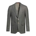 【送料無料】 イザイア メンズ ジャケット&ブルゾン アウター Blazers Brown