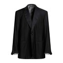 【送料無料】 ブリオーニ メンズ ジャケット&ブルゾン アウター Blazers Black