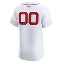 ナイキ メンズ ユニフォーム トップス Boston Red Sox Nike Home Elite Custom Jersey White 3