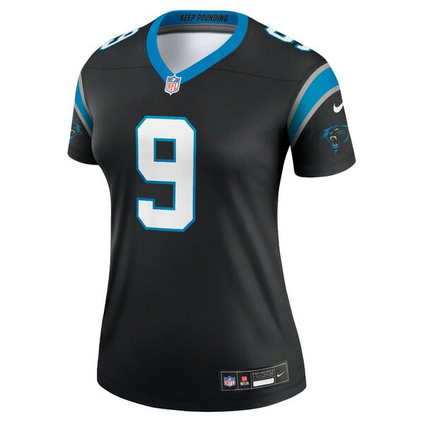 ナイキ レディース ユニフォーム トップス Bryce Young Carolina Panthers Nike Women's Legend Jersey Black