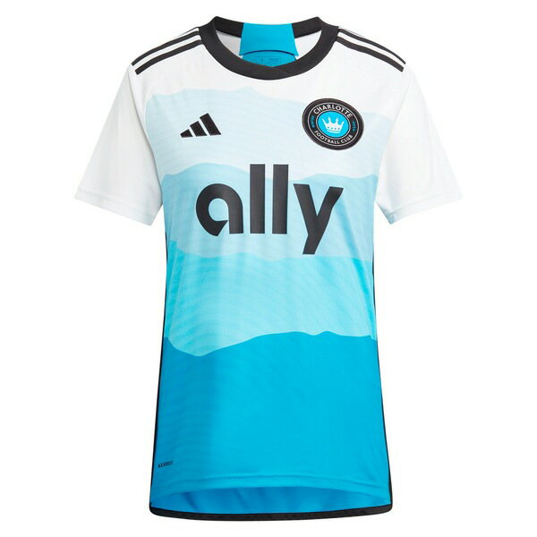 AfB_X fB[X jtH[ gbvX Charlotte FC adidas Women's 2024 The Carolina Kit: Explore Replica Jersey Blue