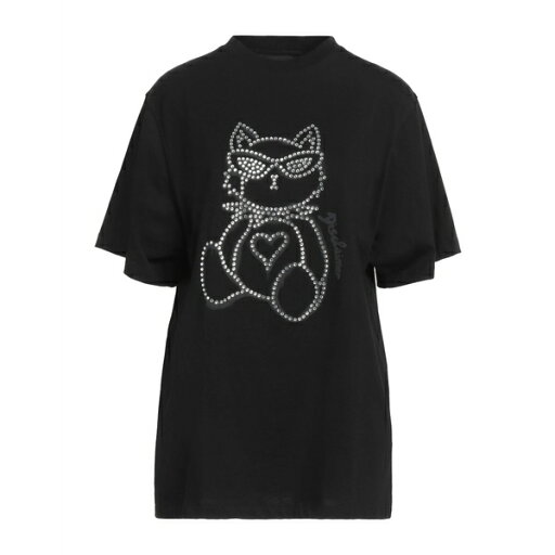 【送料無料】 ディスクレイマー レディース Tシャツ トップス T-shirts Black 【送料無料】 ディスクレイマー レディース Tシャツ トップス T-shirts Black