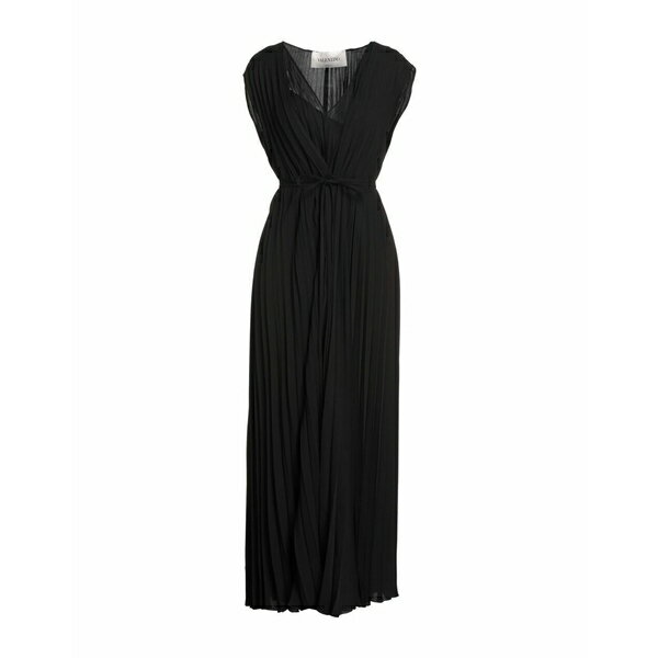 ヴァレンティノ VALENTINO レディース ワンピース トップス Long dresses Black