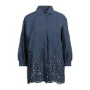 マニラグレース レディース シャツ トップス Shirts Navy blue