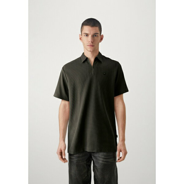 󥰥顼  T ȥåץ RUGBY - Polo shirt - faded black