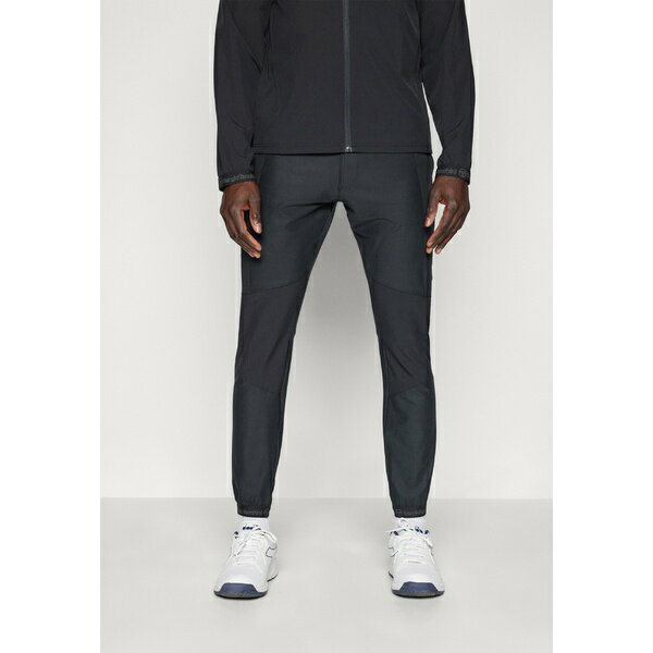 セルジオ・タッキーニ メンズ カジュアルパンツ ボトムス PELLE PANTS - Tracksuit bottoms - black