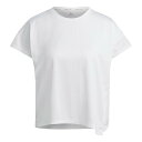 adidas アディダス レディース スニーカー White 【(WMNS) adidas HIIT AEROREADY Quickburn Training T-Shirt 'White' HY5408】 サイズ US_W_L