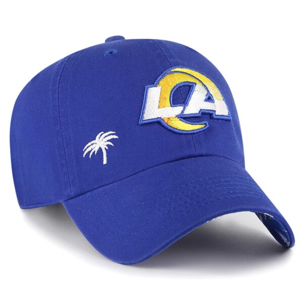 フォーティーセブン レディース 帽子 アクセサリー Los Angeles Rams '47 Women's Confetti Icon Clean Up Adjustable Hat Royal