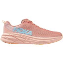 Hoka One One ホカオネオネ レディース スニーカー 【Hoka One One Rincon 3 Shell Coral Peach (Women's)】 サイズ US_7.5(24.5cm) Shell Coral/Peach(4)