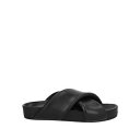 【送料無料】 ジル・サンダー メンズ サンダル シューズ Sandals Black