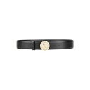 【送料無料】 ヴェルサーチ メンズ ベルト アクセサリー Belts Black