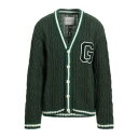 【送料無料】 ガント メンズ カーディガン アウター Cardigans Green