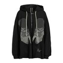 【送料無料】 リックオウエンス メンズ パーカー・スウェットシャツ アウター Sweatshirts Black