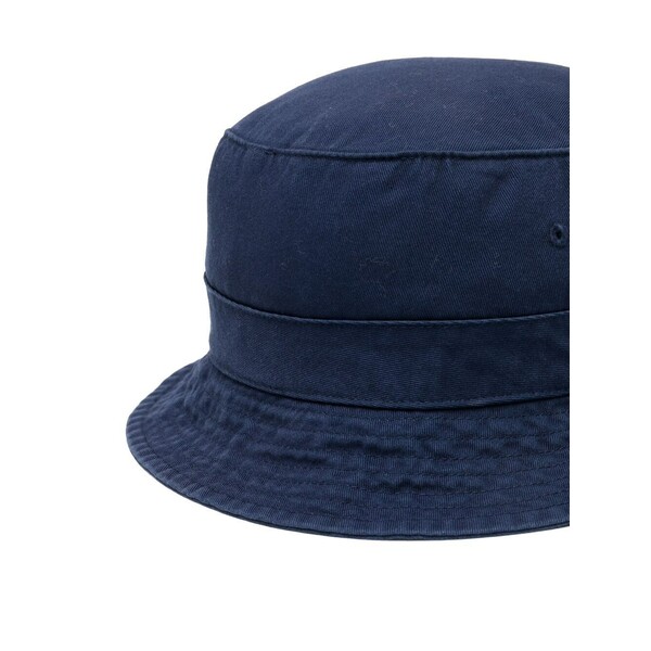 ラルフローレン メンズ 帽子 アクセサリー Polo Bear バケットハット navy blue/red