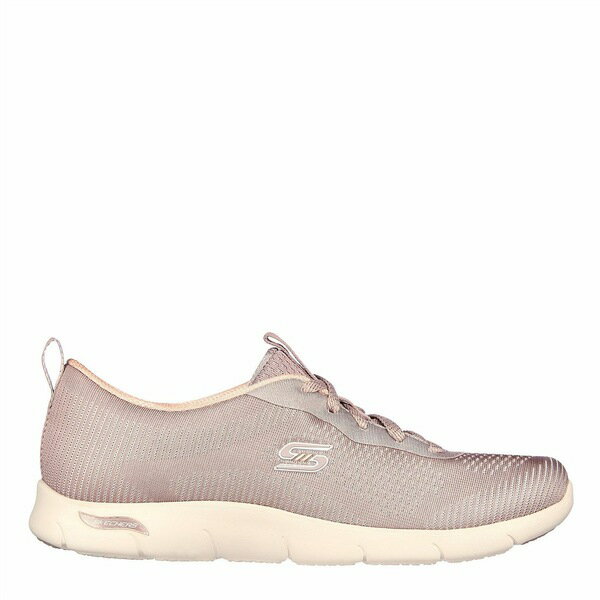 【送料無料】 スケッチャーズ レディース スニーカー シューズ Skechers Arch Fit Refine - Classy Doll Trainers Brown