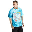 【送料無料】 シックシルク メンズ Tシャツ トップス x Space Jam A New Legacy T Shirt Blue Tie Dye