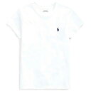 【送料無料】 ラルフローレン レディース Tシャツ トップス Short Sleeve T Shirt White 001