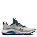 yz A_[A[}[ Y jO X|[c UA HOVR Rise 4 Mens Training Shoes Gray/Blue