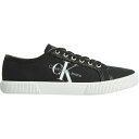 【送料無料】 カルバンクライン メンズ サンダル シューズ Mono Canvas Trainers Black/White BDS