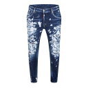 yz fB[XNGA[h Y fjpc {gX Distressed Dark Wash Roadie Jeans Blue 470