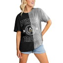 Q[fC fB[X TVc gbvX Purdue Boilermakers Gameday Couture Women's Center Bleach Dyed TShirt Black