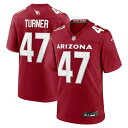ナイキ メンズ ユニフォーム トップス Ezekiel Turner Arizona Cardinals Nike Team Game Jersey Cardinal
