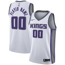 ナイキ メンズ ユニフォーム トップス Sacramento Kings Nike Swingman Custom Jersey White Association Edition