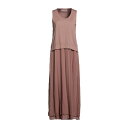 EUROPEAN CULTURE ヨーロピアンカルチャー ワンピース トップス レディース Long dresses Light brown