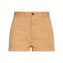 DSQUARED2 ディースクエアード カジュアルパンツ ボトムス レディース Shorts & Bermuda Shorts Camel