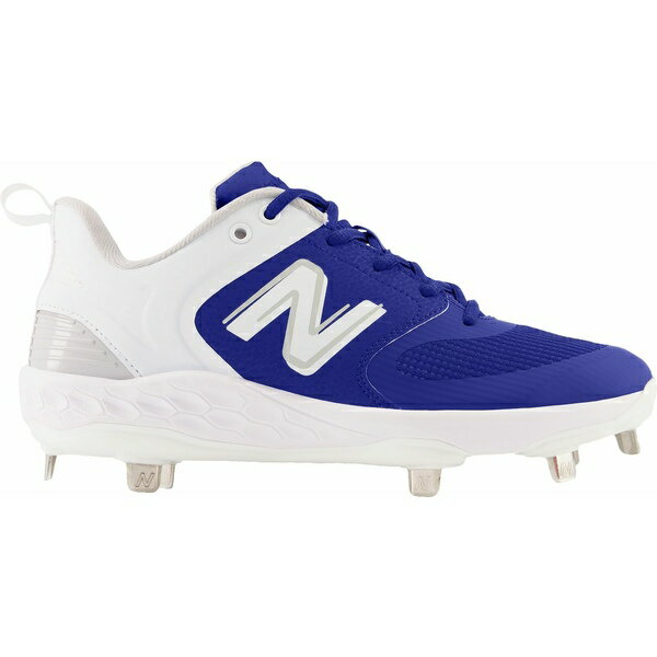 ニューバランス レディース サッカー スポーツ New Balance Women's VELO X Fresh Foam v3 Metal Fastpitch Softball Cleats Royal/White