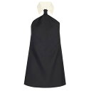 ヴァレンティノ ガラヴァーニ レディース ワンピース トップス Mini Dress In Crepe Couture Nero