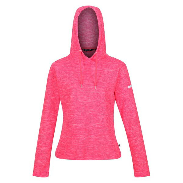 【送料無料】 レガッタ レディース パーカー・スウェットシャツ アウター Chandra MFlc Ld23 Neon Pink Marl