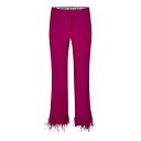 【送料無料】 マイケルコース レディース カジュアルパンツ ボトムス MMK Crop Pant Ld34 DEEP FUCHSIA