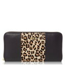 yz ro fB[X z ANZT[ Biba Leather Zip Around Purse Leopard