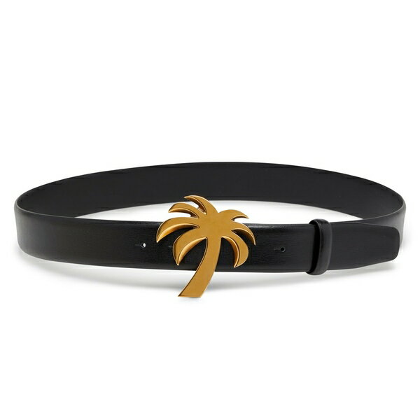 ̵ ѡࡦ󥸥륹 ǥ ٥ ꡼ Palm Buckle Belt Black/Gld 1076