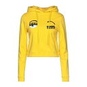 【送料無料】 シアラフェラーニ レディース パーカー・スウェットシャツ アウター Sweatshirts Yellow