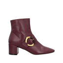 【送料無料】 マリパルミ レディース ブーツ シューズ Ankle boots Red