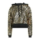 【送料無料】 モスキーノ レディース パーカー・スウェットシャツ アウター Sweatshirts Black