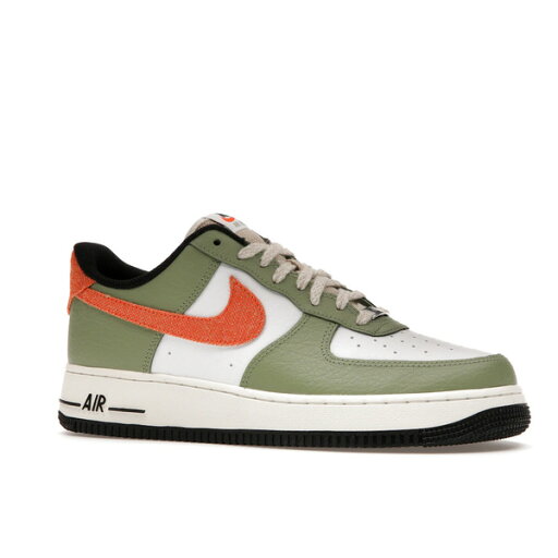 Nike ナイキ メンズ スニーカー 【Nike Air Force 1 Low '07 Oil Green Orange】 サイズ US_10.5(28.5cm) Oil Green/White/Sail/Safety Orange