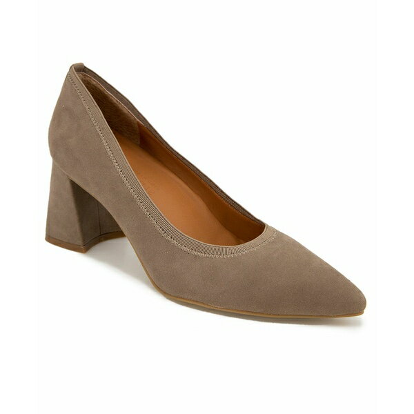 ȥ륽륺 ǥ ѥץ 塼 Women's Dionne Block Heel Pointy Toe Pumps Mushroom