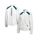 J[oNX fB[X WPbgu] AE^[ Women's White Seattle Mariners Red Flag Full-Zip Track Jacket White