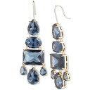 ラルフローレン メンズ ピアス・イヤリング アクセサリー Gold-Tone Color Stone Chandelier Earrings Blue