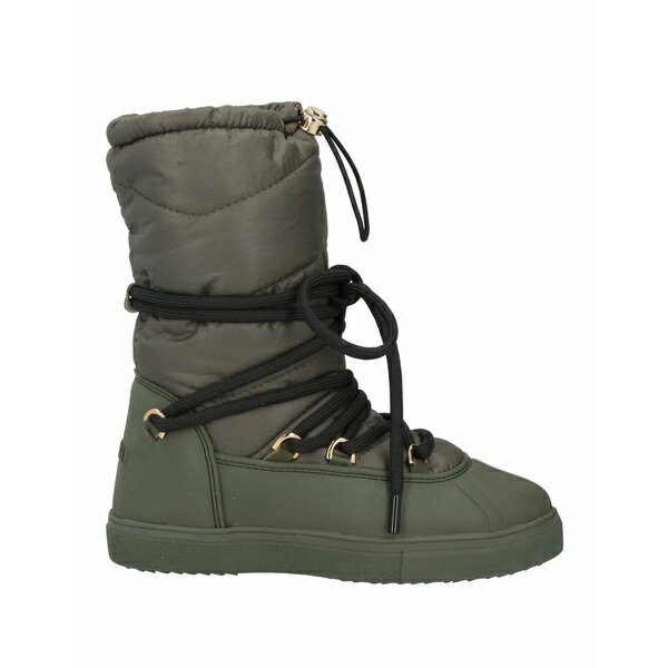 【送料無料】 イヌイキー レディース ブーツ シューズ Ankle boots Military green