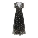 【送料無料】 レッドヴァレンティノ レディース ワンピース トップス Maxi dresses Black