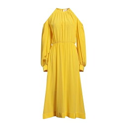 【送料無料】 クリダ ミラノ レディース ワンピース トップス Midi dresses Yellow